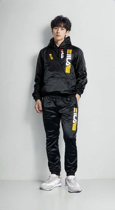 Men fleece Hoodie Tracksuit 1