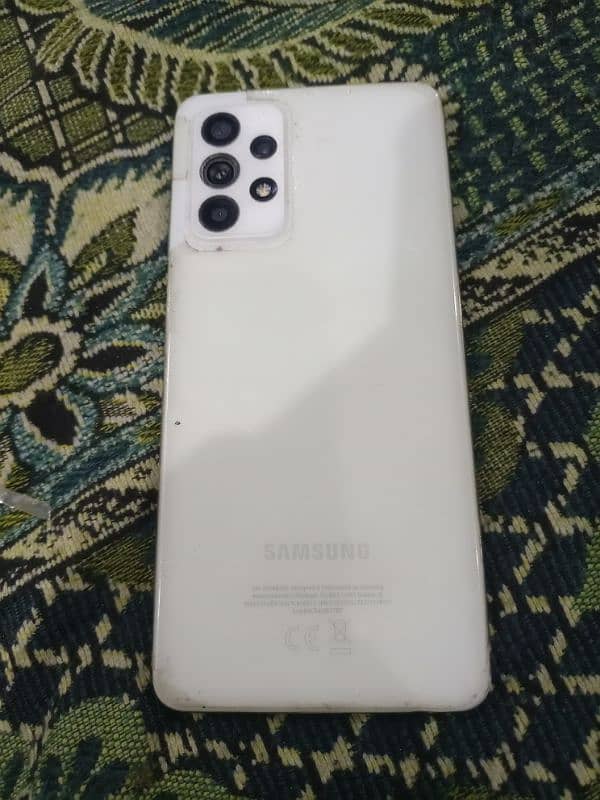 SAMSUNG A52S 5G LADY USE NEW CONDITION WITH PTA PROVE ORIGNAL CONDI 0