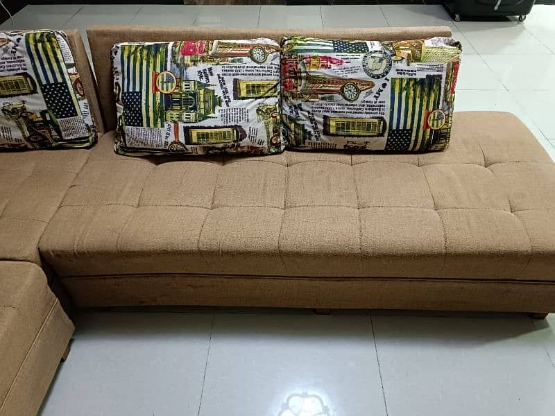 7 seater L shaped sofa for sale 4