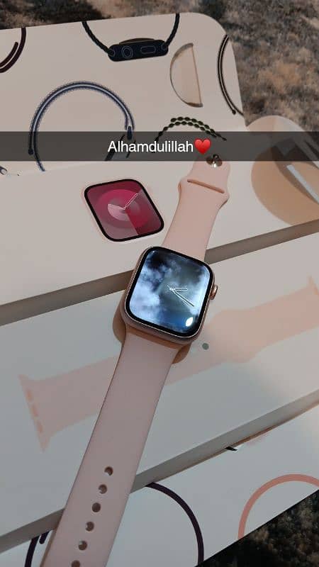 Apple watch Series 9 GPS Nike edition 45mm pink/rose gold 2