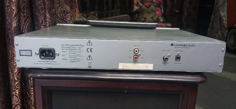 Cambridge Audio Azur 340C Stereo CD Player (Amplifier speaker woofer) 3