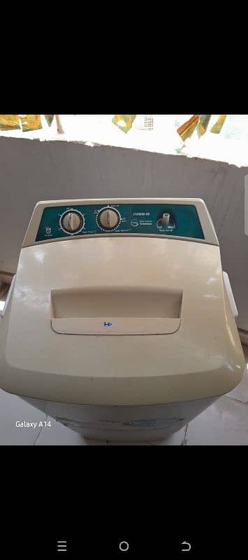 Haier washing machine 6