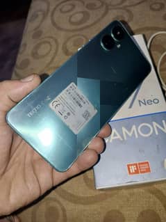 Tecno camon 19 neo 6+5ram 128gb gelss chegr hua ha ad par kr mesge kry