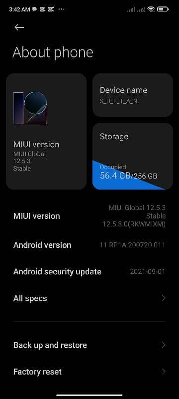 mi 11t 8/256 GB 2