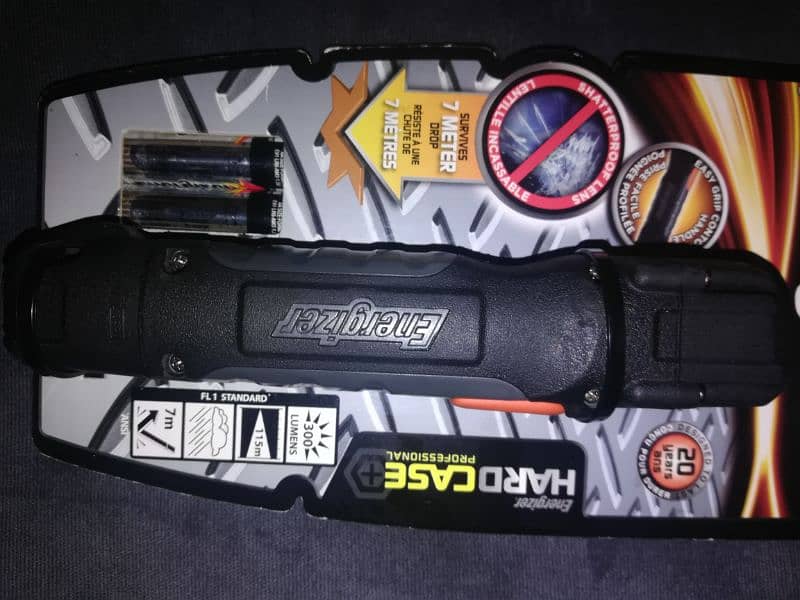 Energizer Hard Case Professional Rugged LED Task Camping FlashLight 4