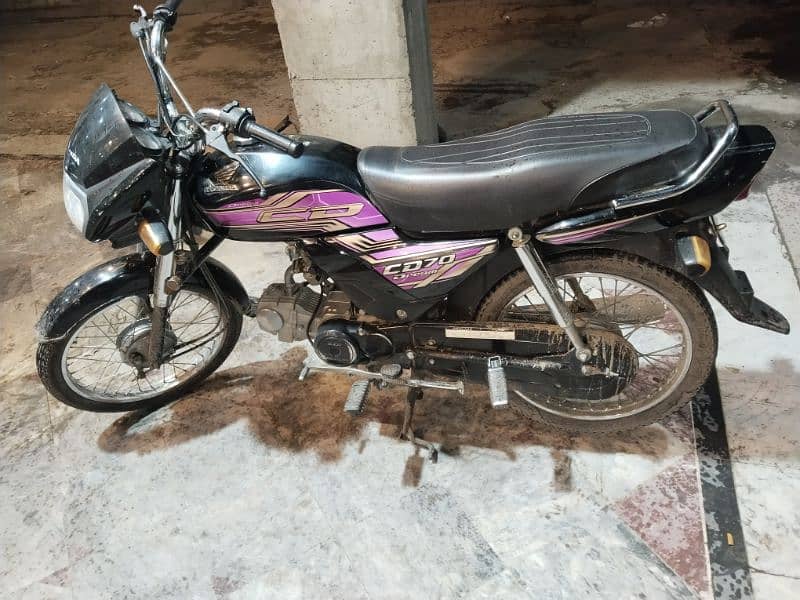 Honda cd70 Dream 22 model Rawalpindi number lush condition 4