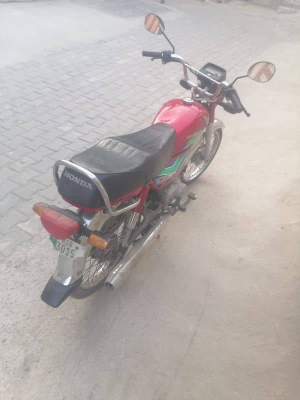 Honda cd70 2018 model Rawalpindi number 3