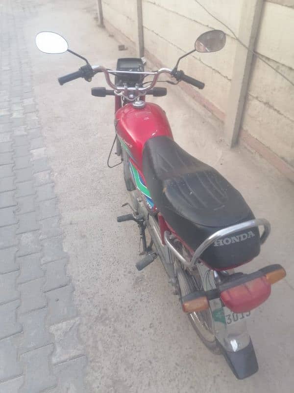 Honda cd70 2018 model Rawalpindi number 4