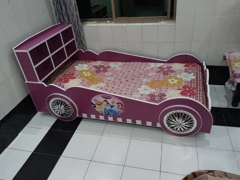 kids bed and mattress new condition 0