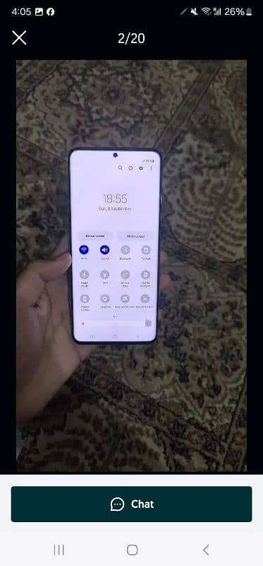 2 mobiles S20 Ultra 12gb urgent Sale 12