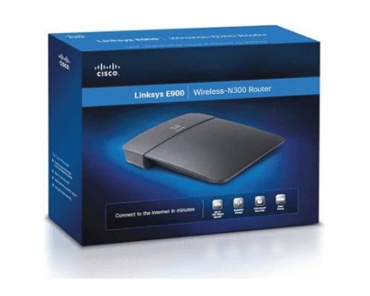 Linksys E900 Wifi Router 0