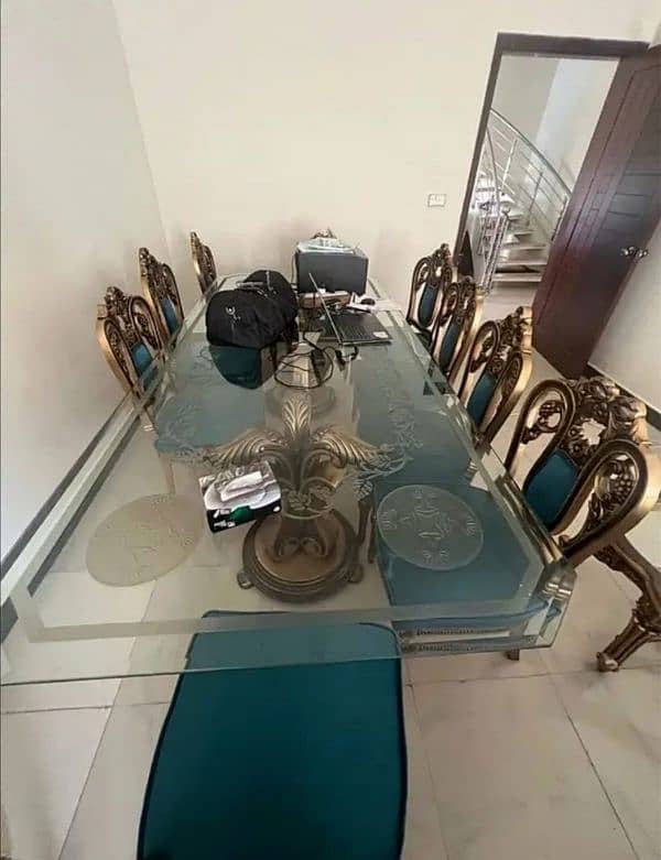 Dining Table set with 10 chairs 3