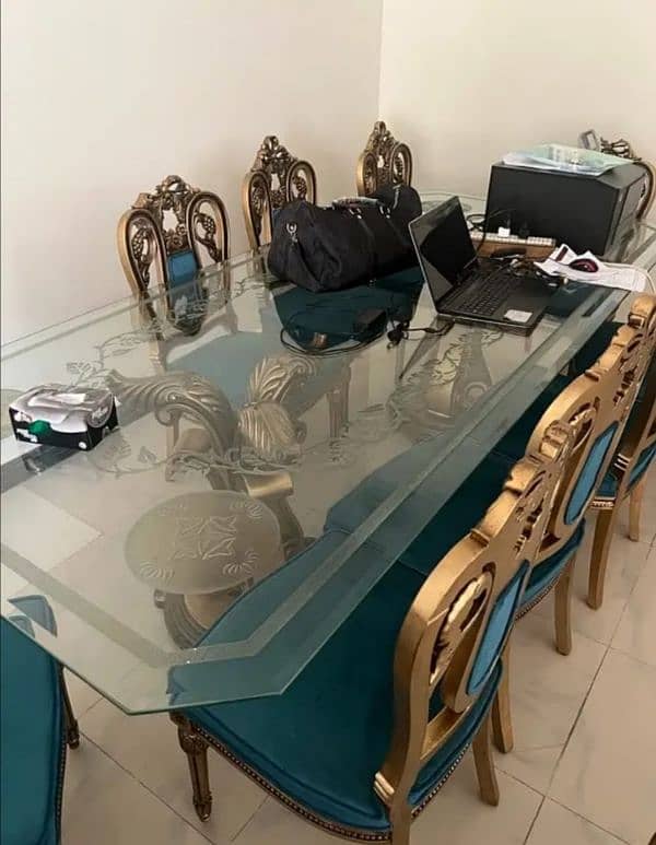 Dining Table set with 10 chairs 4