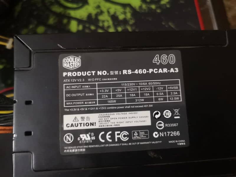 Dead power supply 460 watt 0