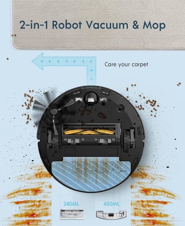 Yeedi Vac Station Self Cleaning Robot Vacuum + Mop 3