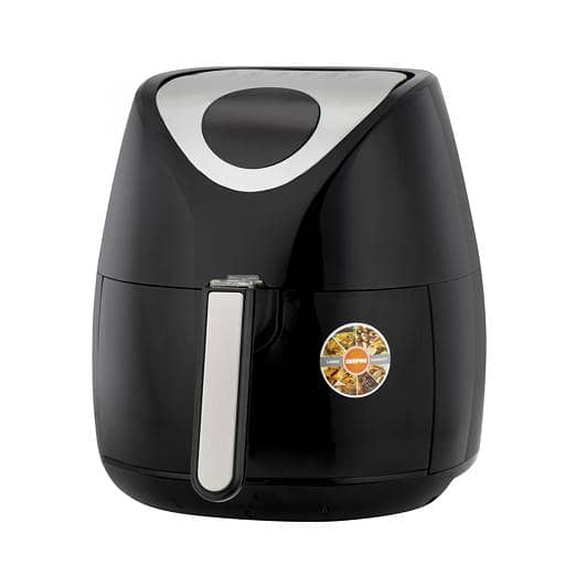 GEEPAS 3.5L Digital Air Fryer 1500W Touch Screen with 60M Timer 12