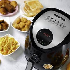 GEEPAS 3.5L Digital Air Fryer 1500W Touch Screen with 60M Timer