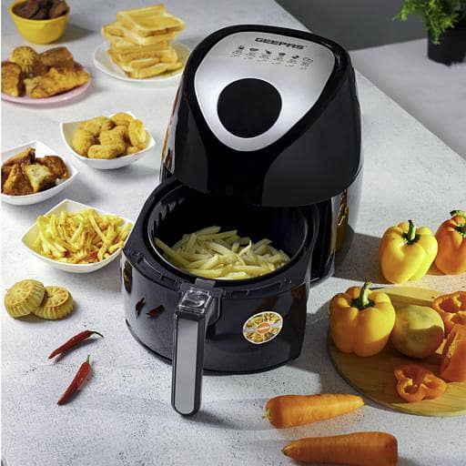 GEEPAS 3.5L Digital Air Fryer 1500W Touch Screen with 60M Timer 1