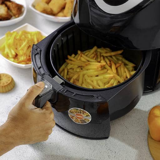 GEEPAS 3.5L Digital Air Fryer 1500W Touch Screen with 60M Timer 5