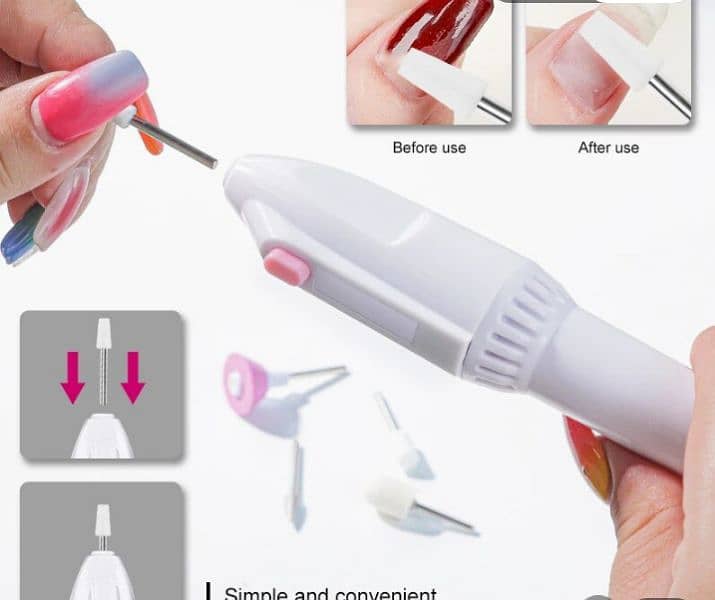 Battery Operated Nail Trimmer & Grinding Machine 9