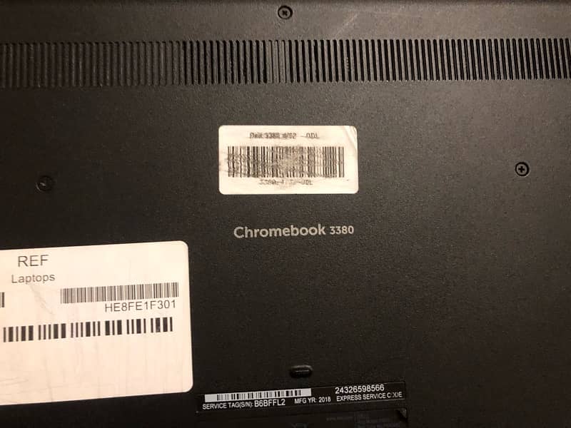 Dell Chromebook 3380 6 generation 2