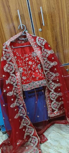 bridal lehenga 10/10 for sale