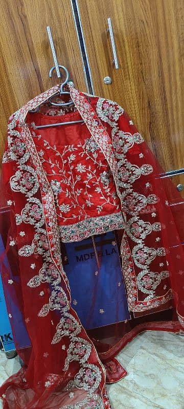 bridal lehenga 10/10 for sale 0