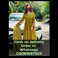 Woman Fashion Clothes Order to whatsapp 03061697503