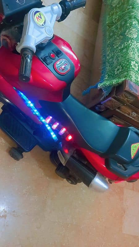 kids sport heavy bike USB supported with led RGB lights 3