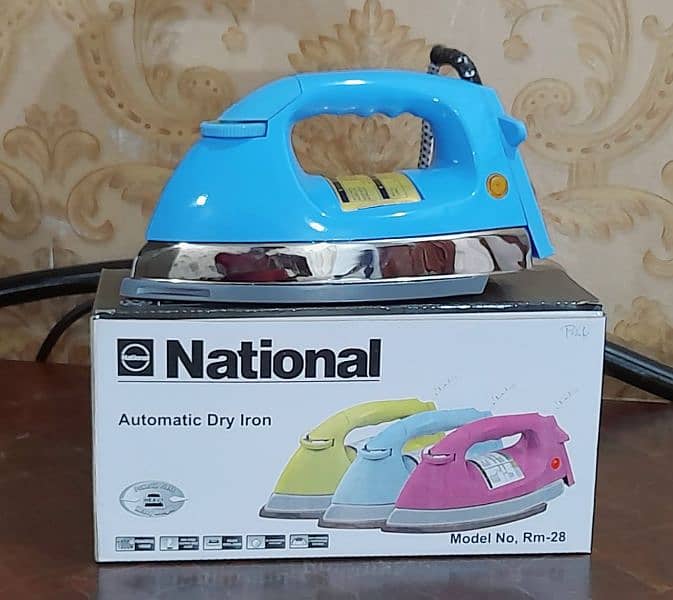 National  iron with new design 1