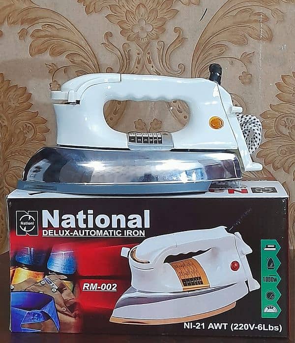 National  iron with new design 7