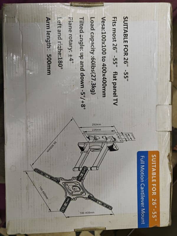 LED TV Wall mount 26 to 55 inch 1