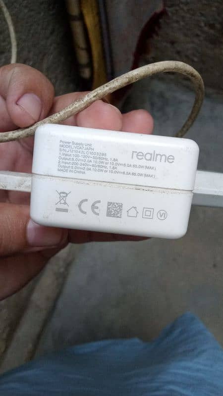 realme 7 pro ka original 65 watt cherger 2