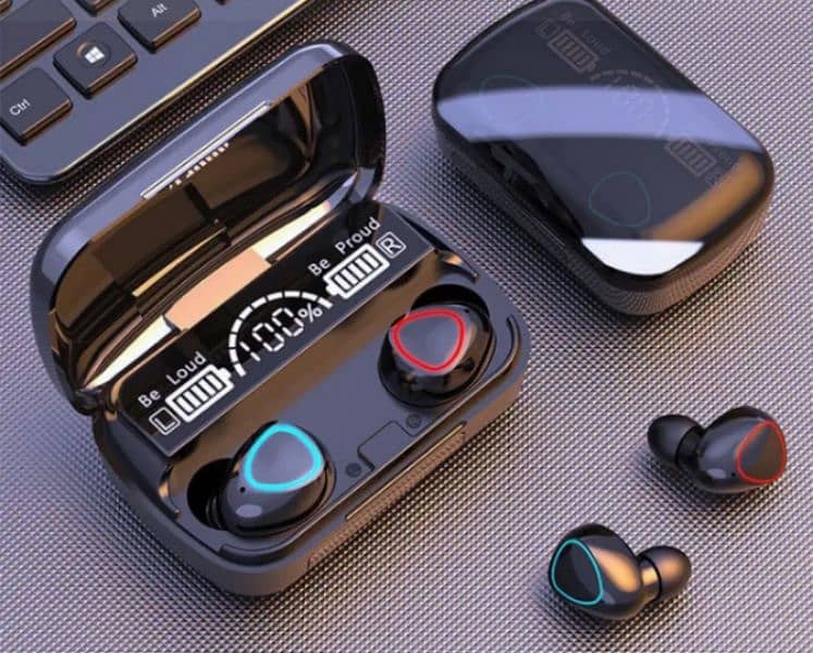 New M10 Ear buds. CONNECTABLE WITH ANDROID. 2