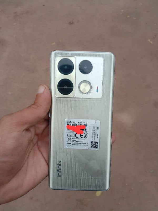 INFINIX NOTE 40 ram 16Gb/ Rom 256Gb 0323-1196045 My WhatsApp number 1