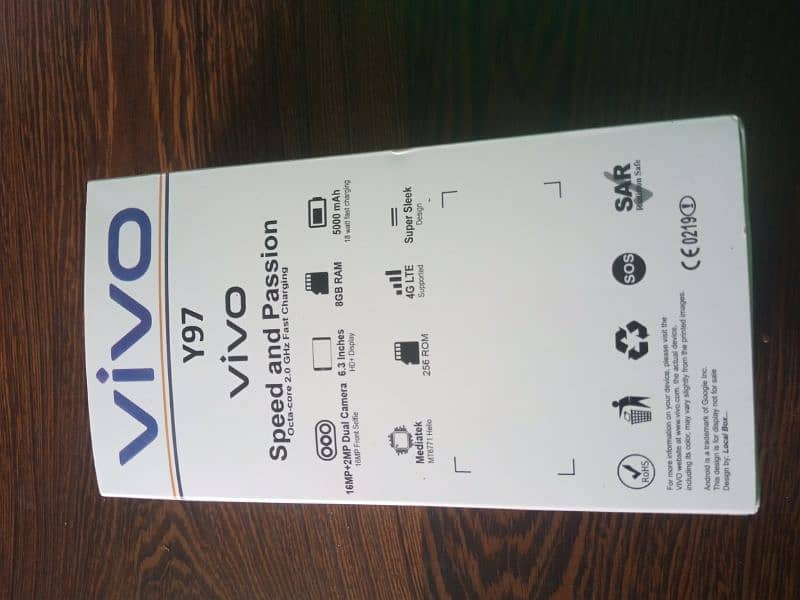 Vivo Y97 (8/256),(3/4/4)4/4/3/3/7/3/3) 7