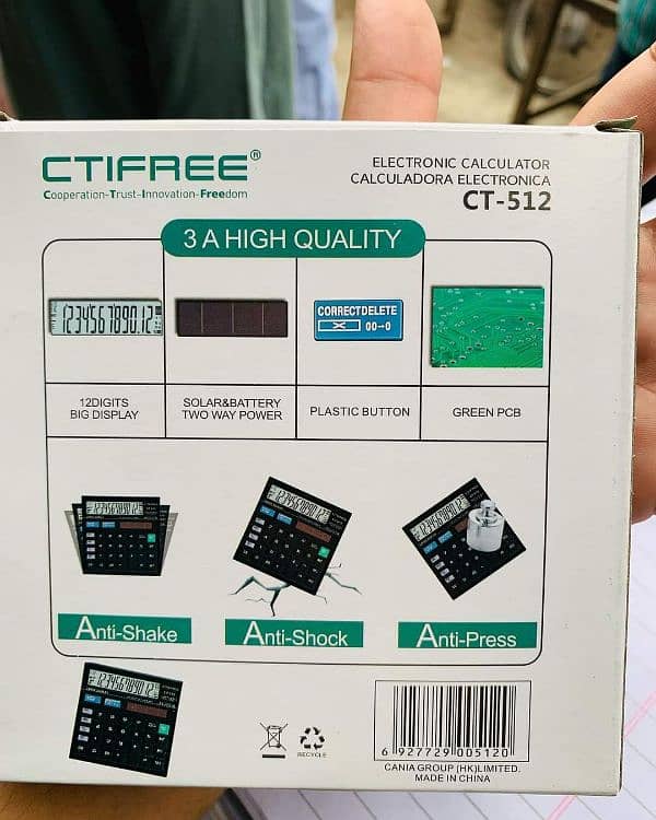 Ctifree Calculator CT-512 2