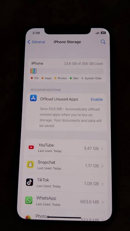 Iphone X 256gb PTA Approved 9