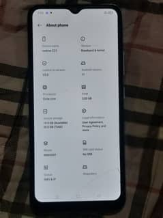 Realme C21 with Box and Original Charger