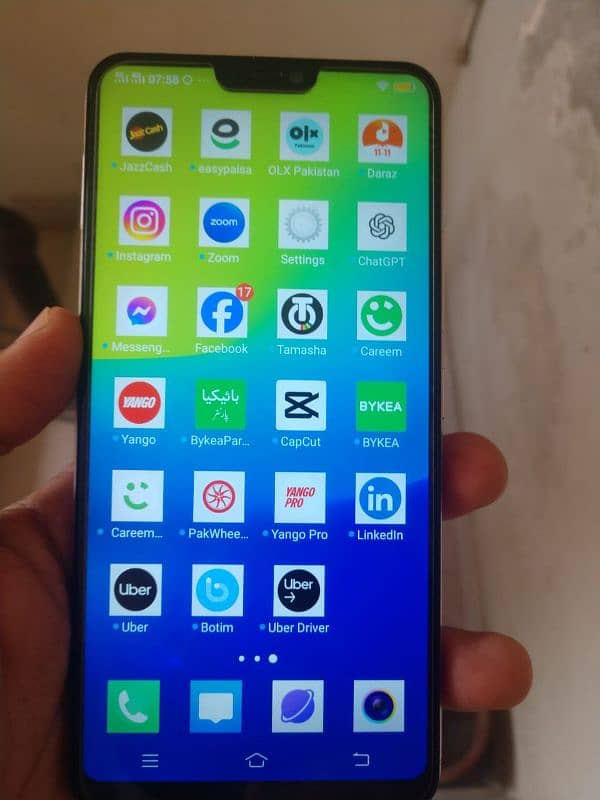 vivo y85 little white dot on screen 7