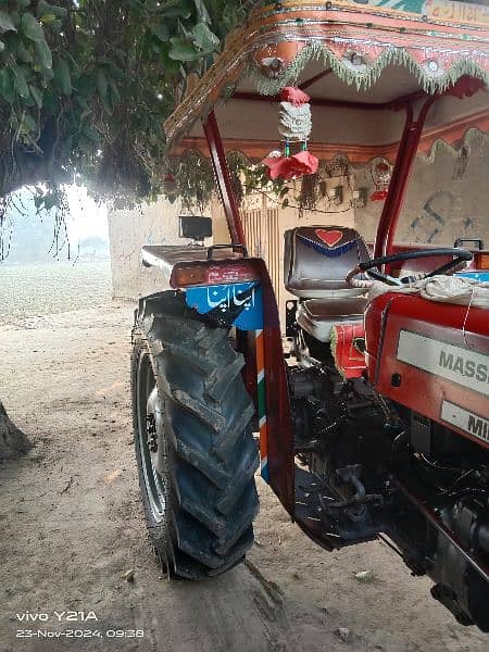 massey 240 Good condition tyre bilkul new chat huk or bamper lga hwa 0