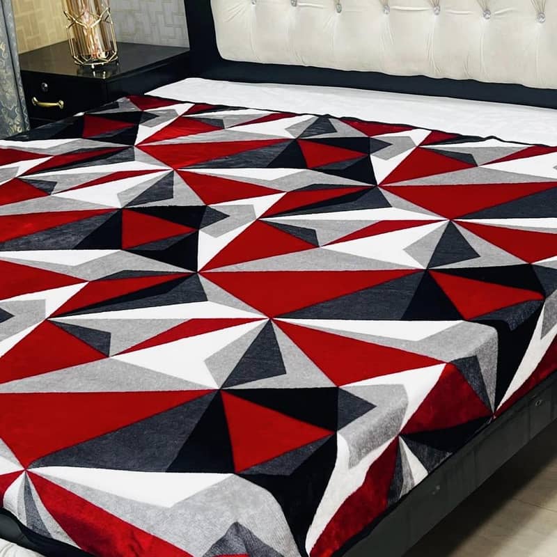 Double bed blanket (FREE HOME DELIVERY ALL OVER THE PAKISTAN) 2