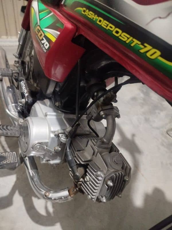 Honda cd 70 2022 ki bike ha lakin number 2021 ka ha 0