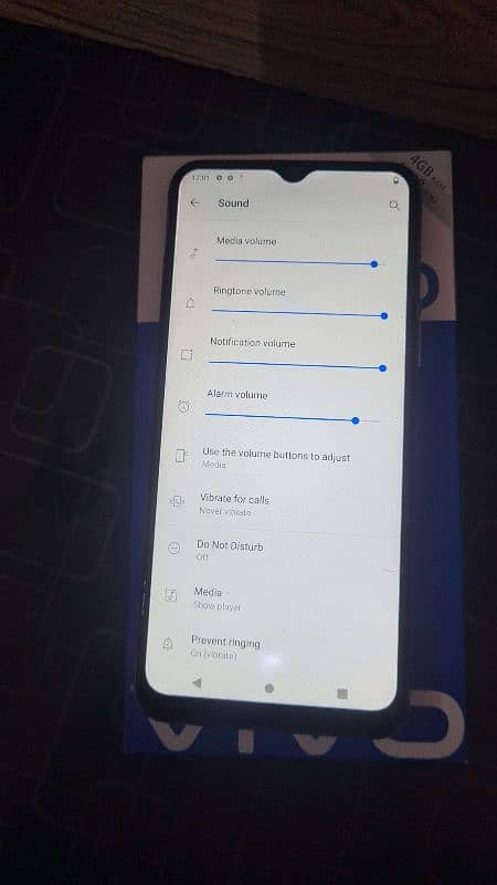 Vivo y20 full Box 4GB/64GB 3