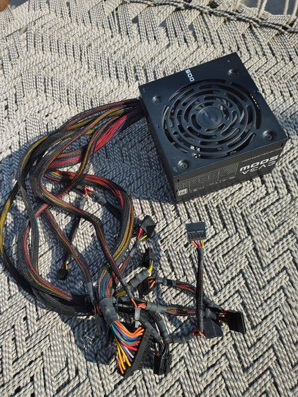 power supply unit 500 watt branded EVGA psu 0