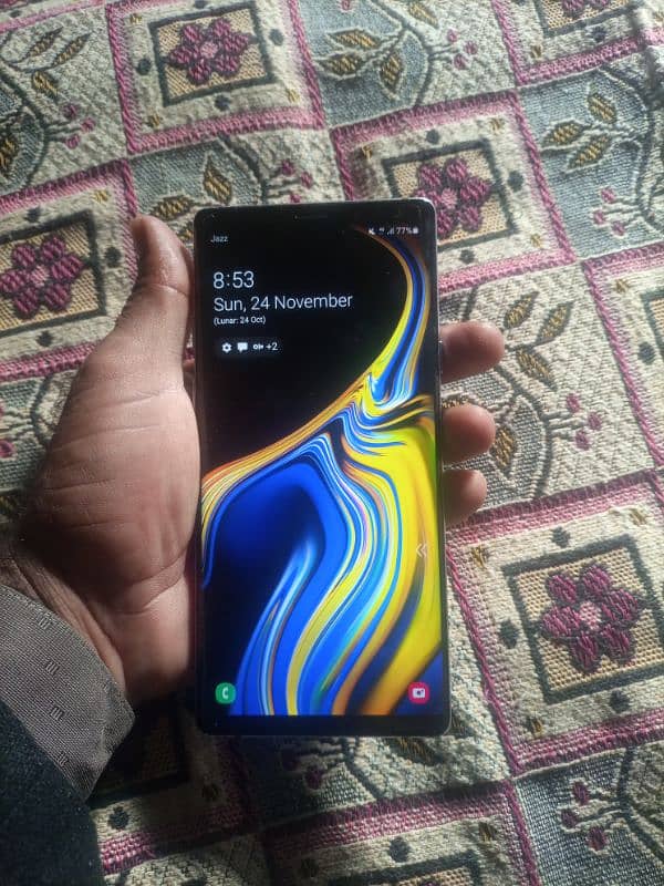 Samsung galaxy note 9.8GB 512GB. duel sim. read add 0