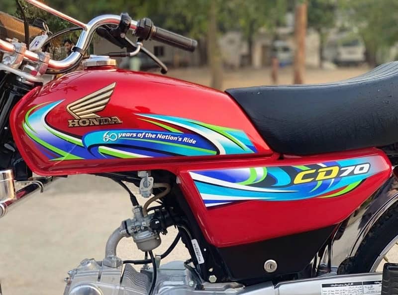 Honda cd70 2024 sitkar  2023 purchase 1