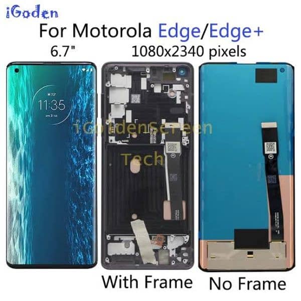 moto edge plus LCD 0