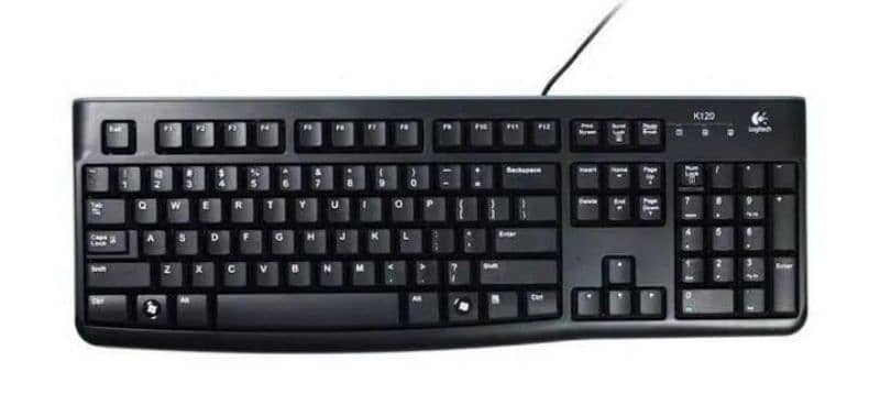 USB plug and play wired keyboard 0