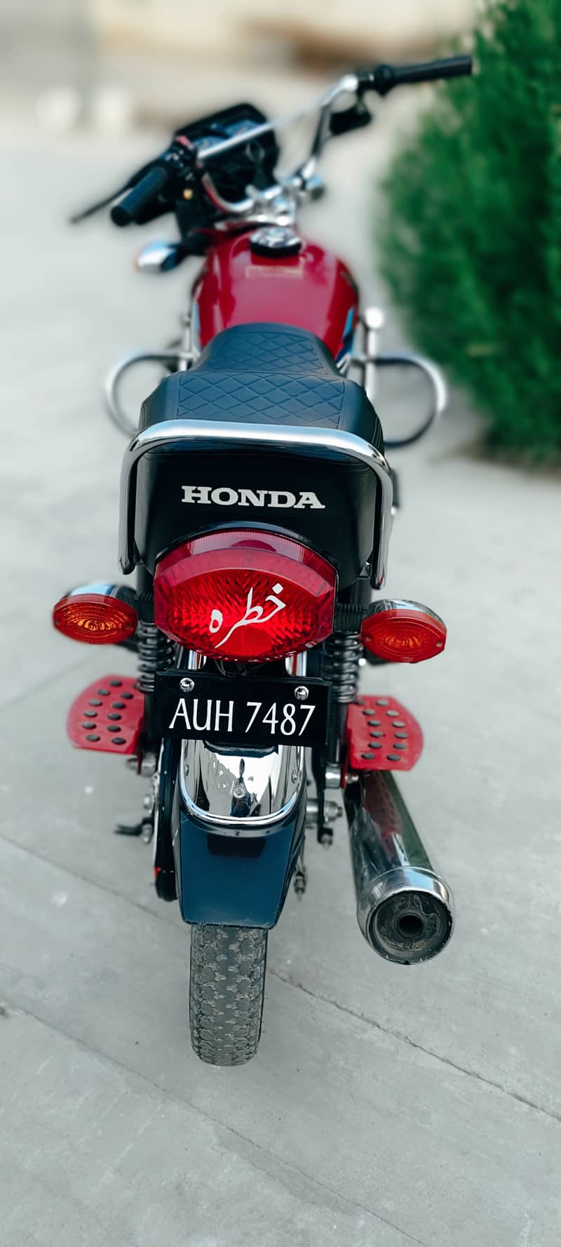 Cg honda 125 red colour 4